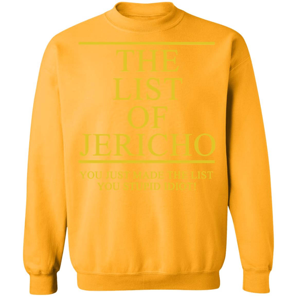 The List Of Jericho Shirt white hoodie t shirt - Teechipus