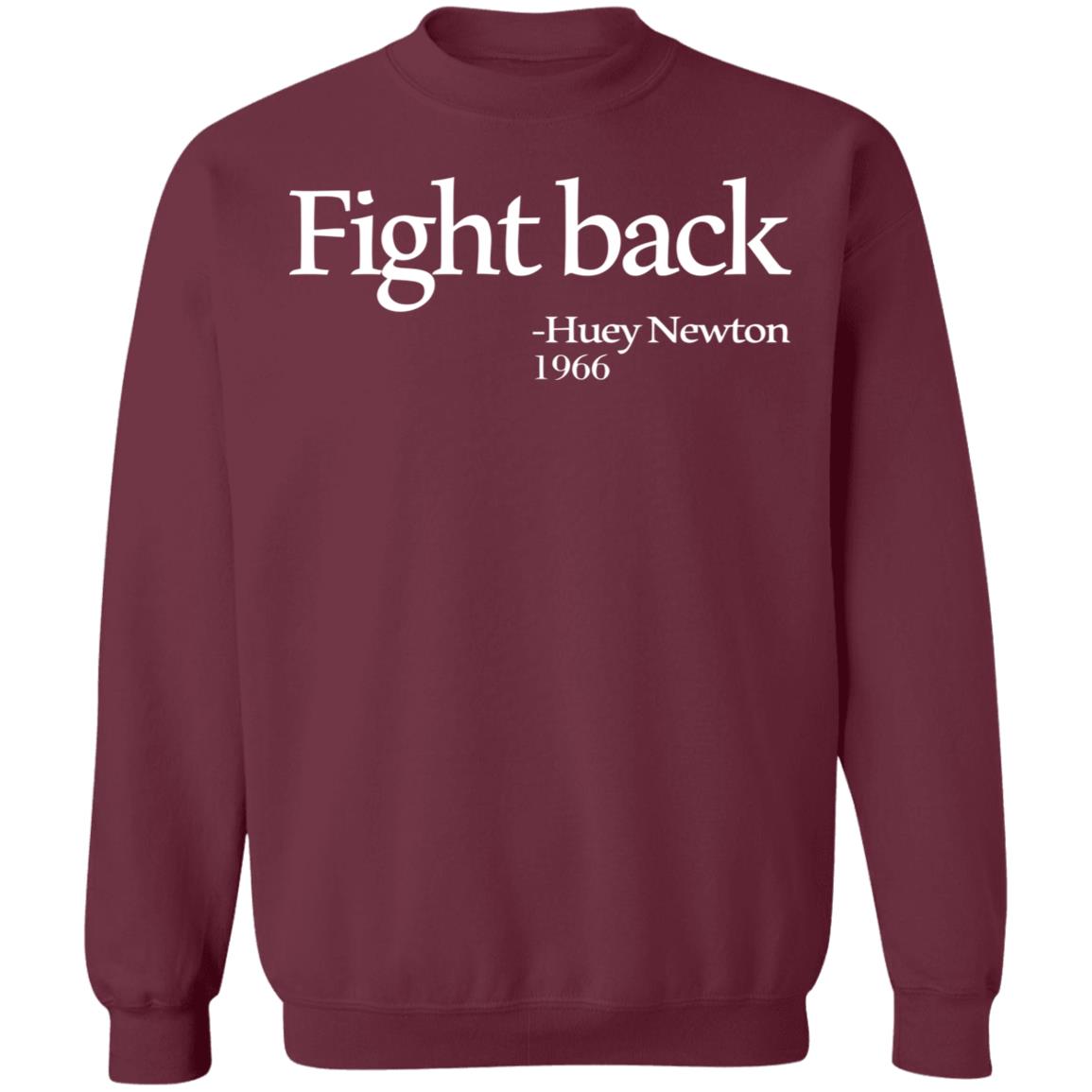 fight back huey newton shirt black hoodie t shirt - Teechipus