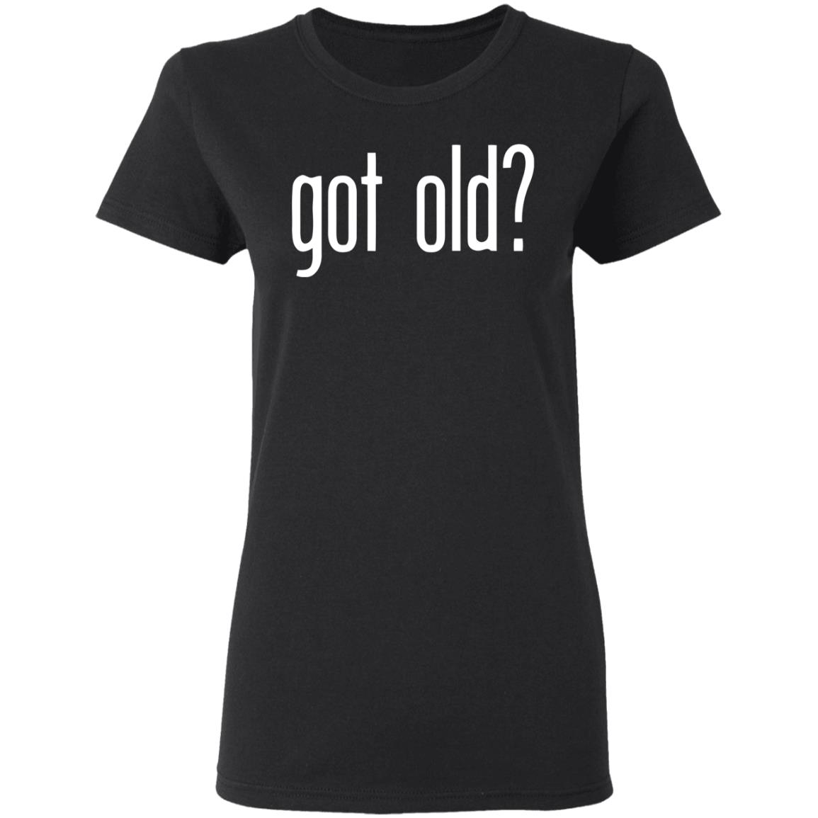 got old shirt black hoodie t shirt - Teechipus