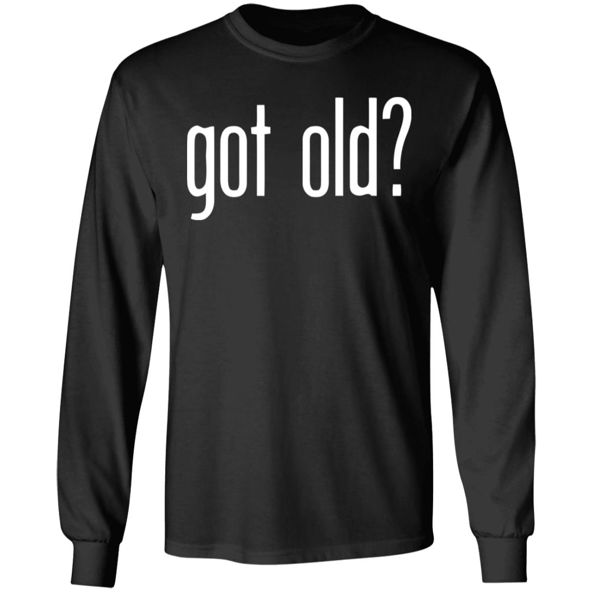 got old shirt black hoodie t shirt - Teechipus