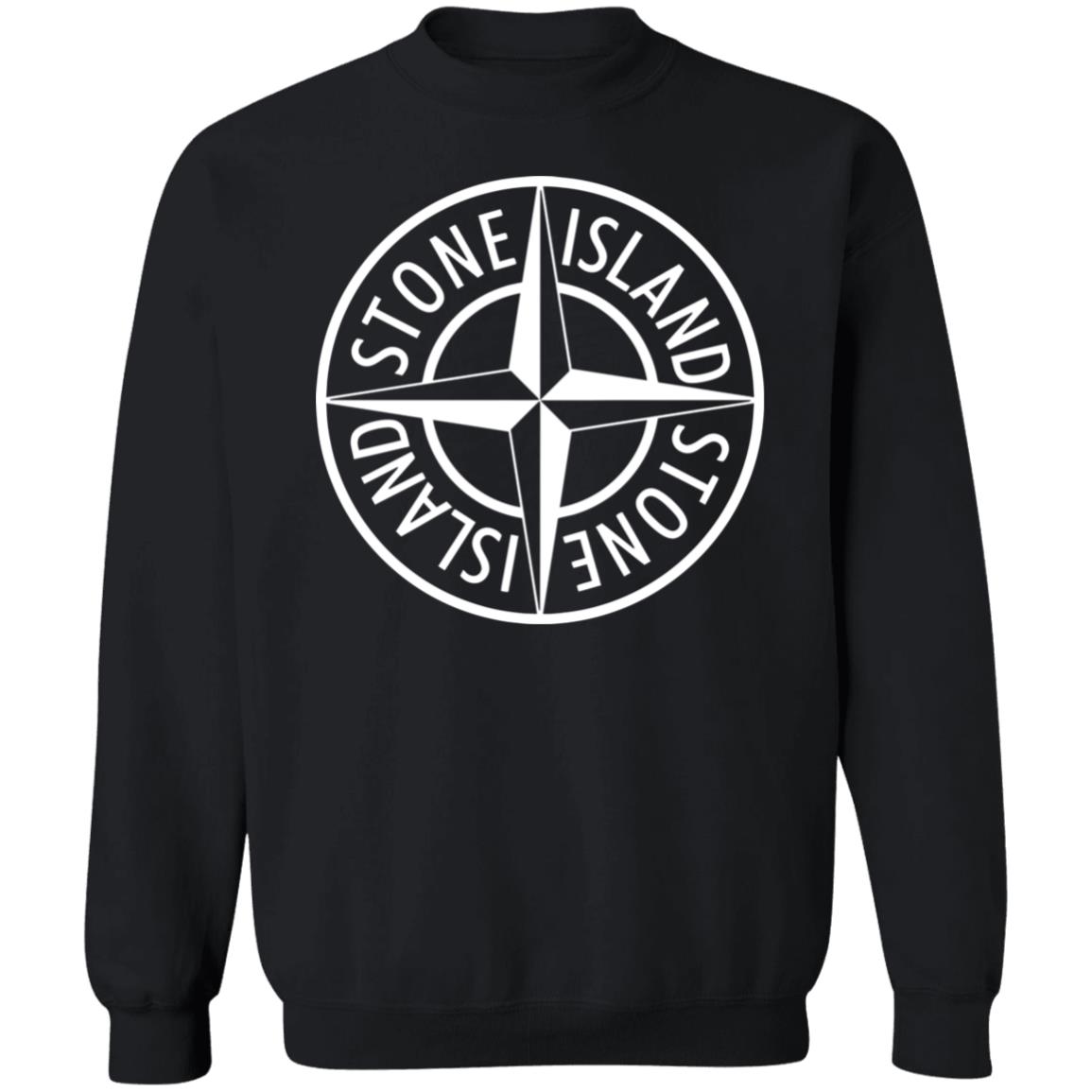 stone island shirt black hoodie t shirt - Teechipus