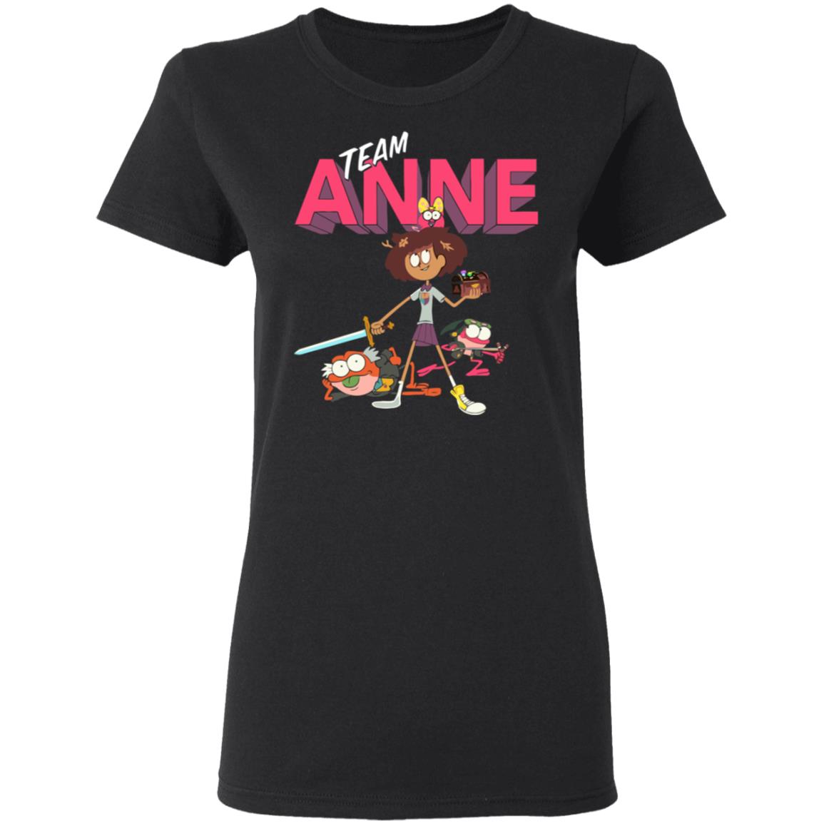 Team Anne shirt black hoodie t shirt - Teechipus