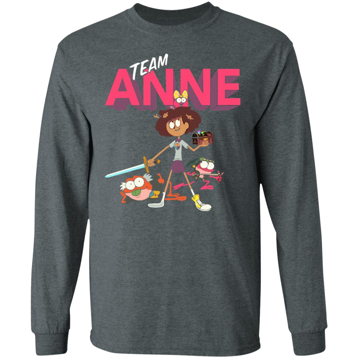 Team Anne shirt black hoodie t shirt - Teechipus