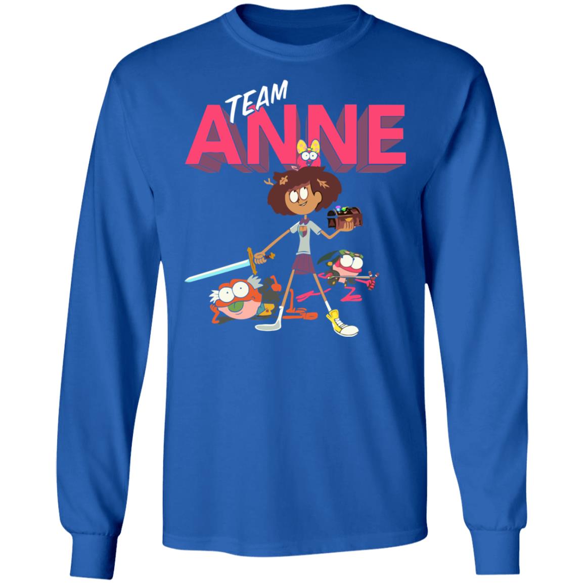 Team Anne shirt black hoodie t shirt - Teechipus