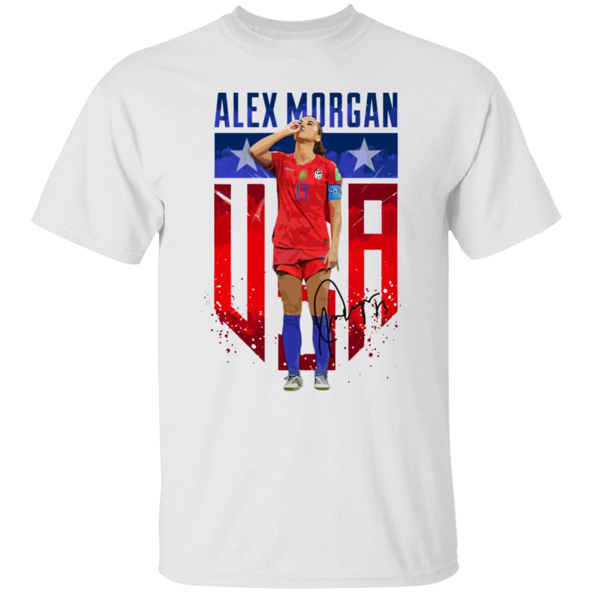 alex morgan shirt white hoodie t shirt - Teechipus