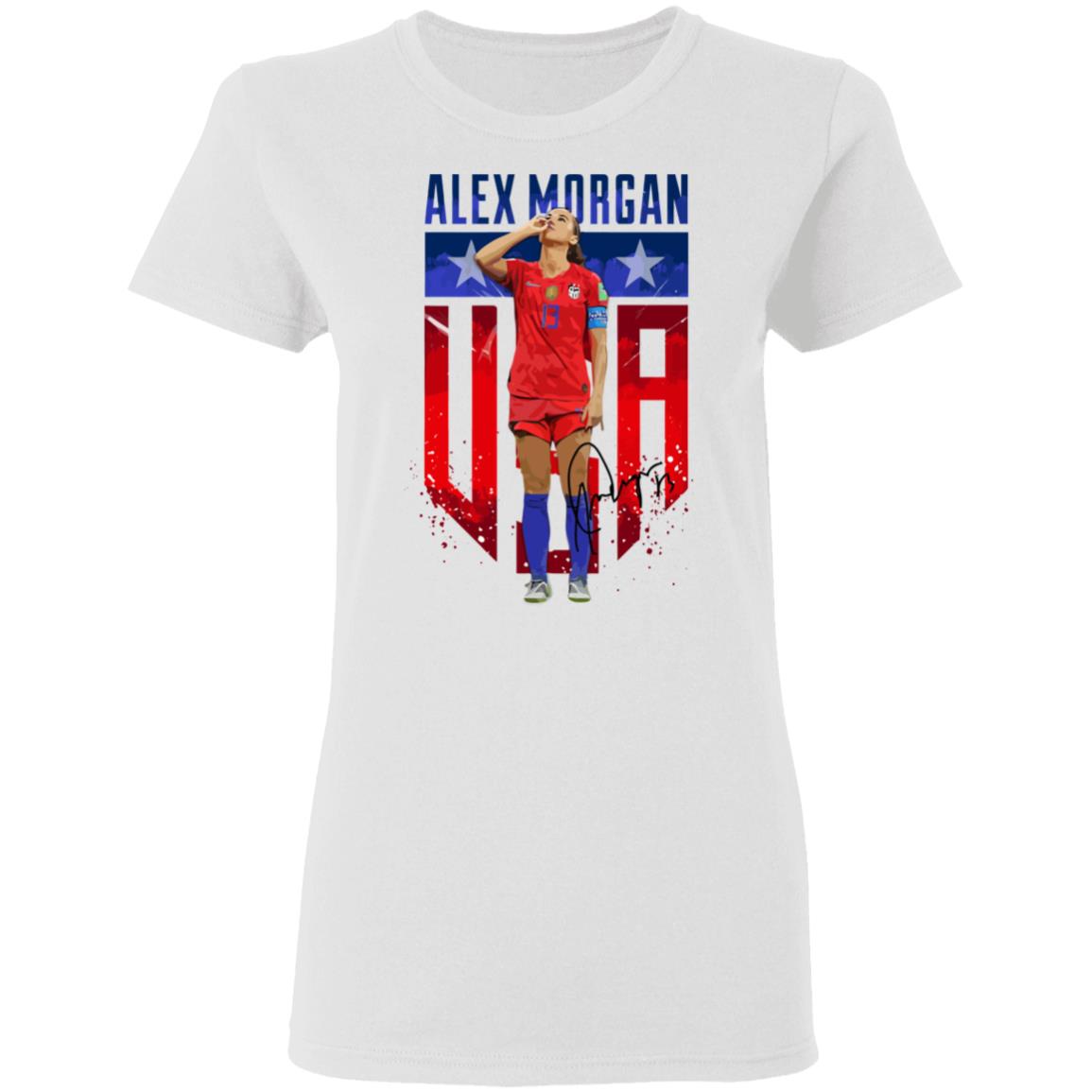 alex morgan shirt white hoodie t shirt - Teechipus