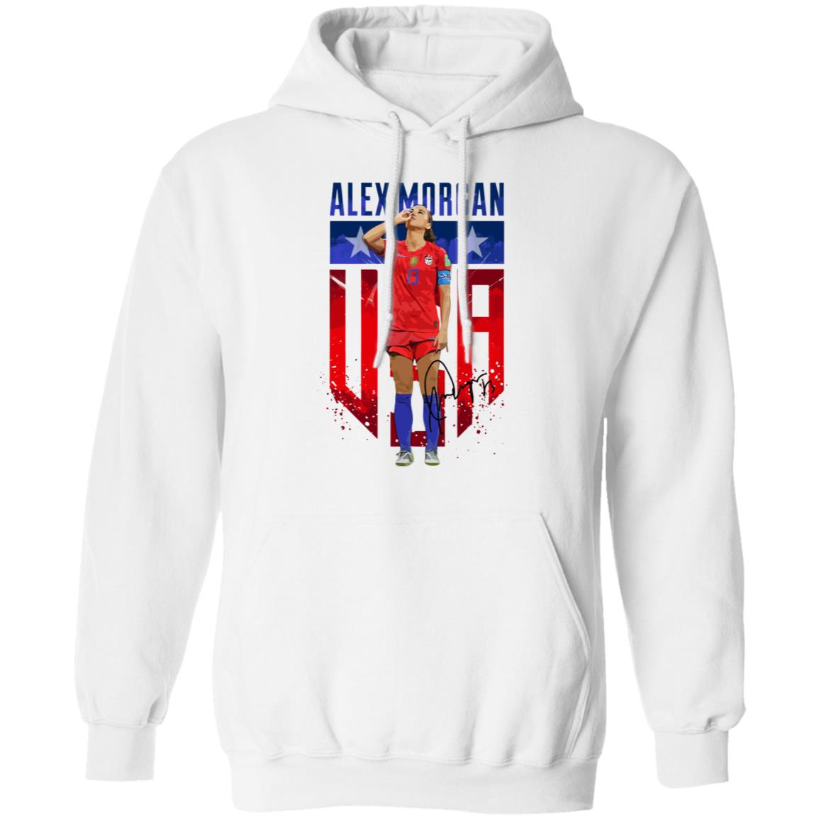 alex morgan shirt white hoodie t shirt - Teechipus