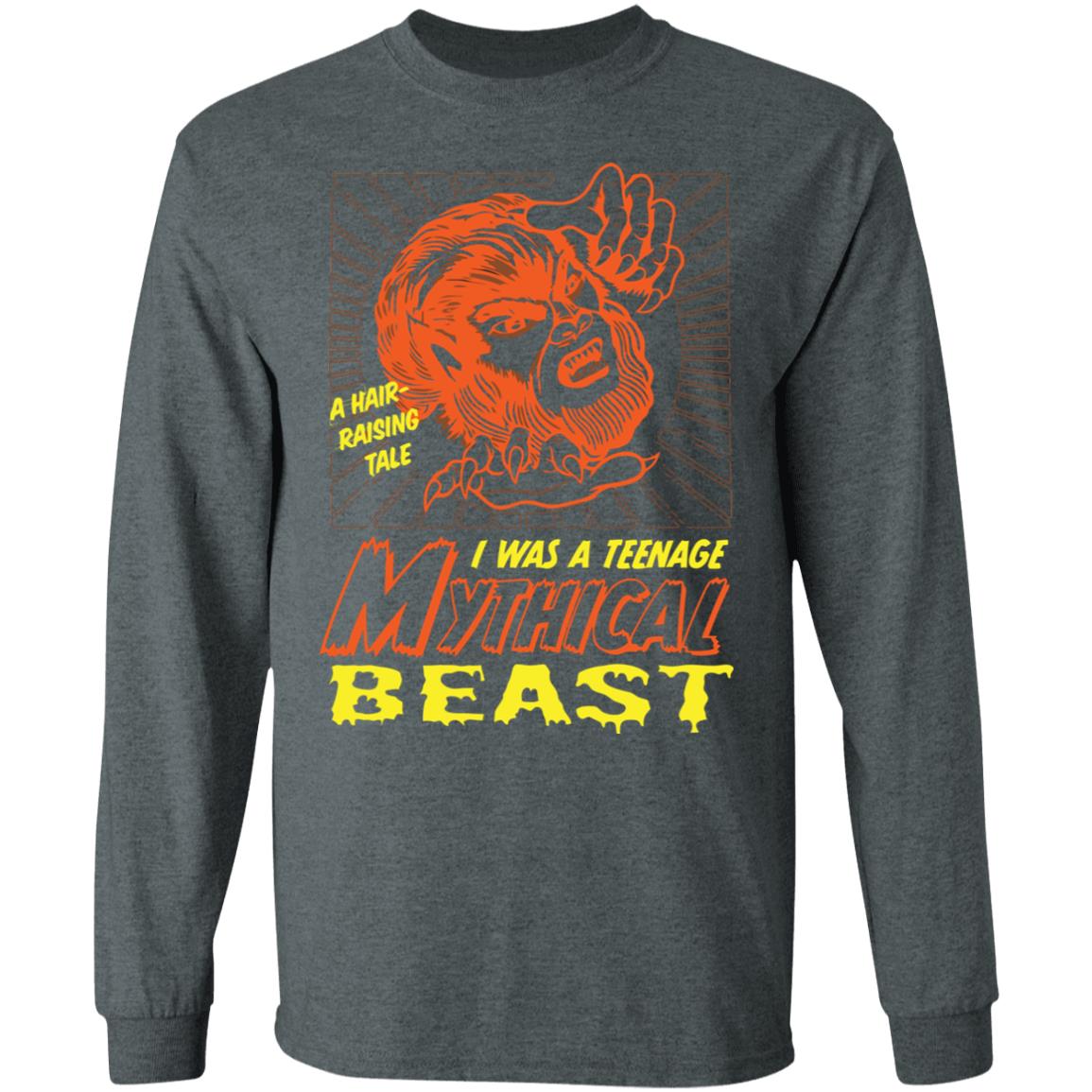 TEENAGE MYTHICAL BEAST shirt black hoodie t shirt - Teechipus
