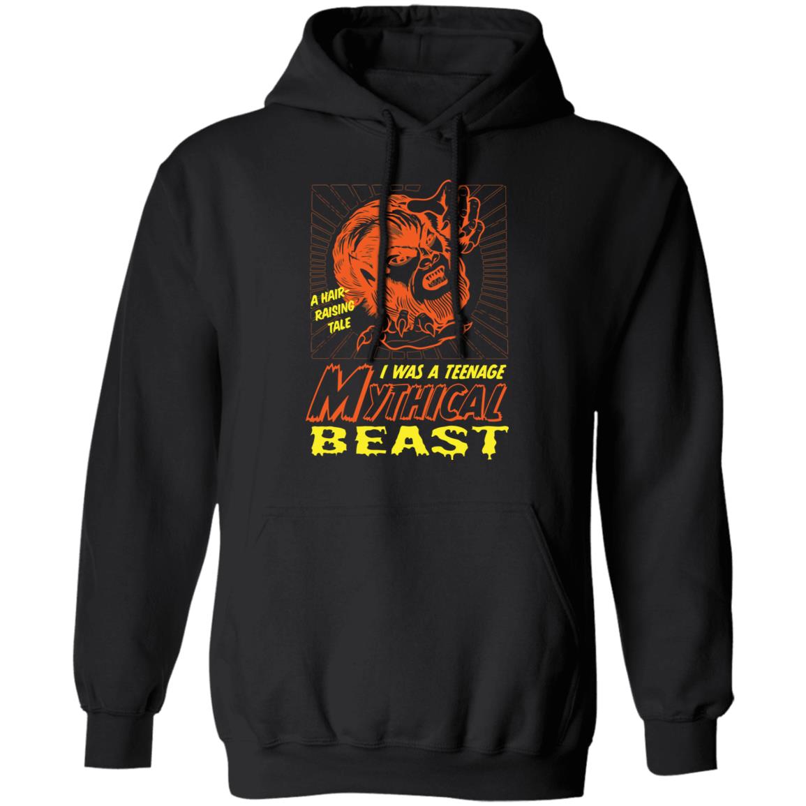 TEENAGE MYTHICAL BEAST shirt black hoodie t shirt - Teechipus