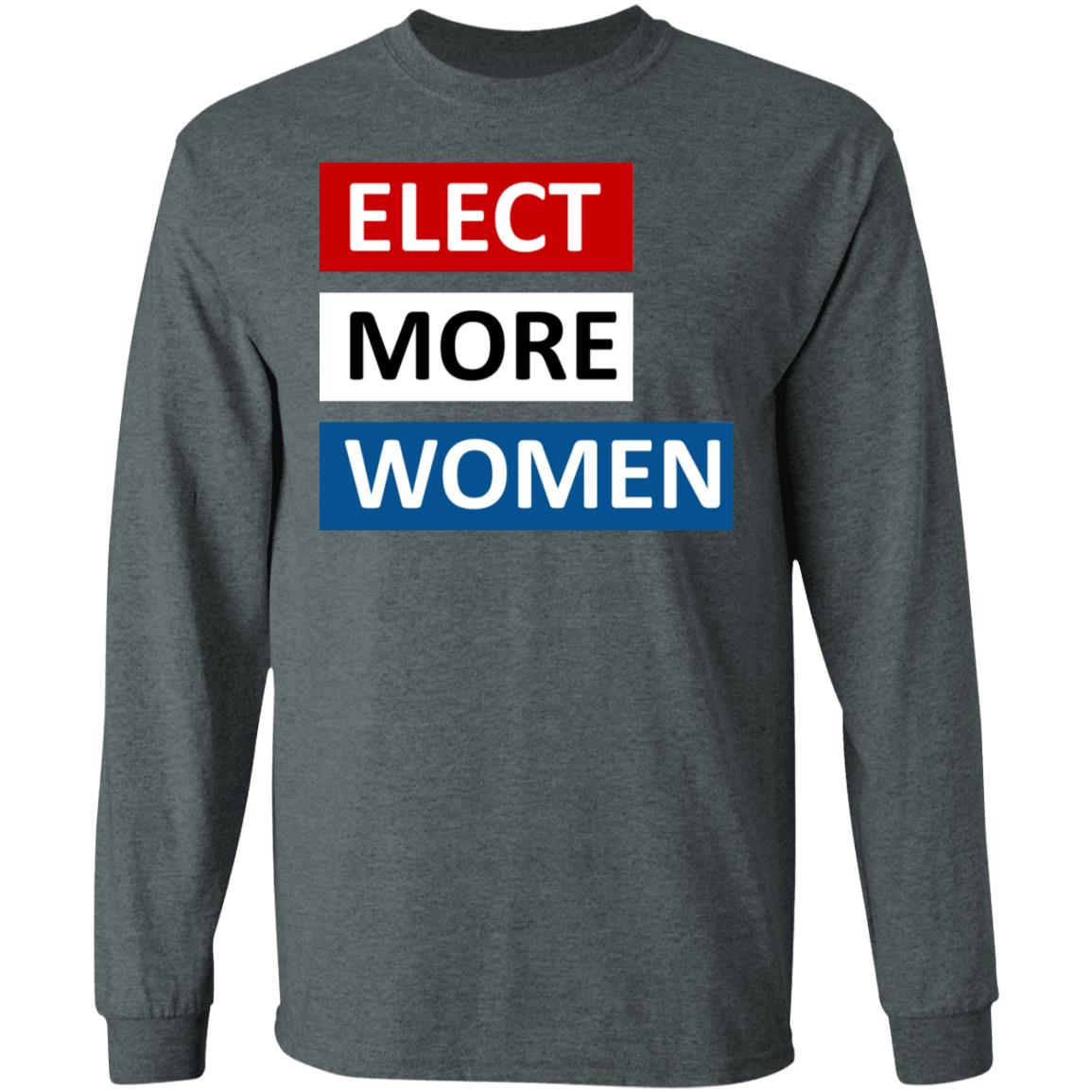 Elect more women shirt black hoodie t shirt - Teechipus