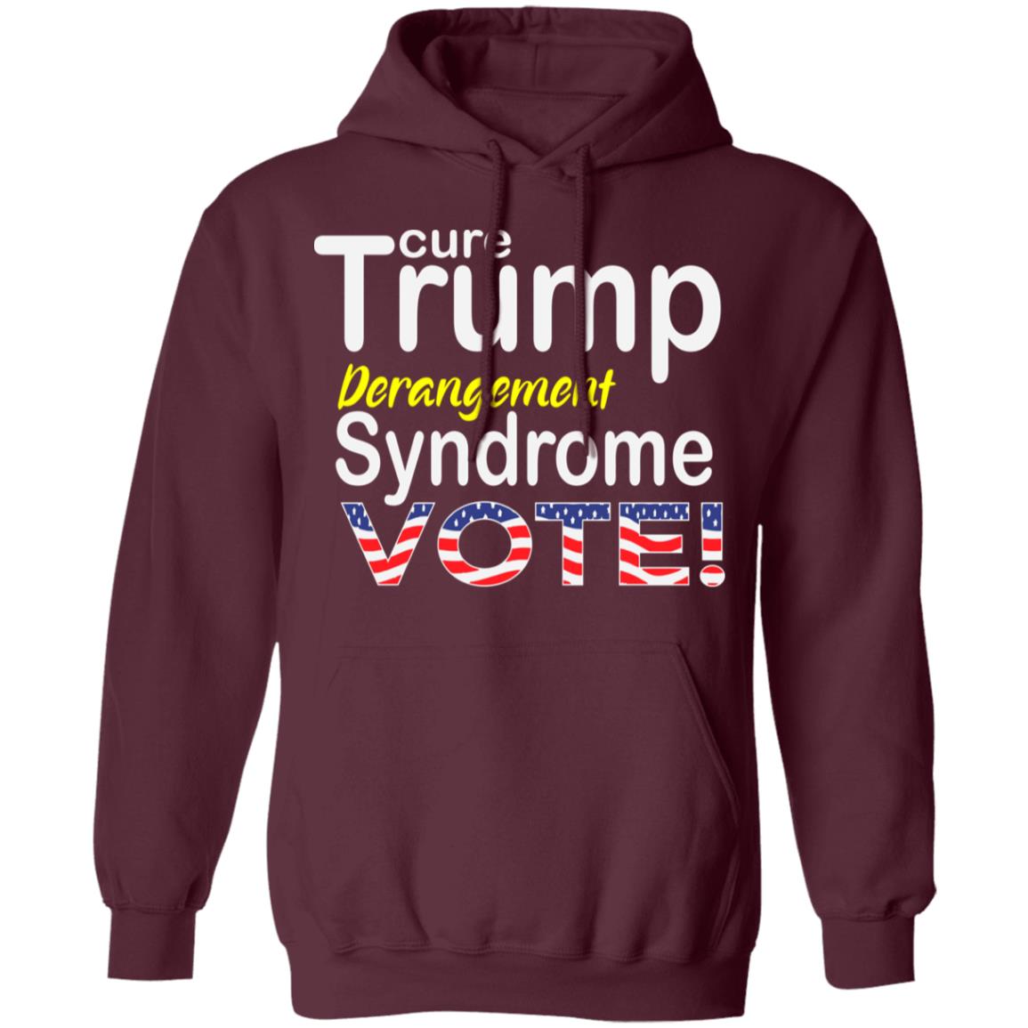 trump derangement syndrome shirt black hoodie sweatshirt - Teechipus