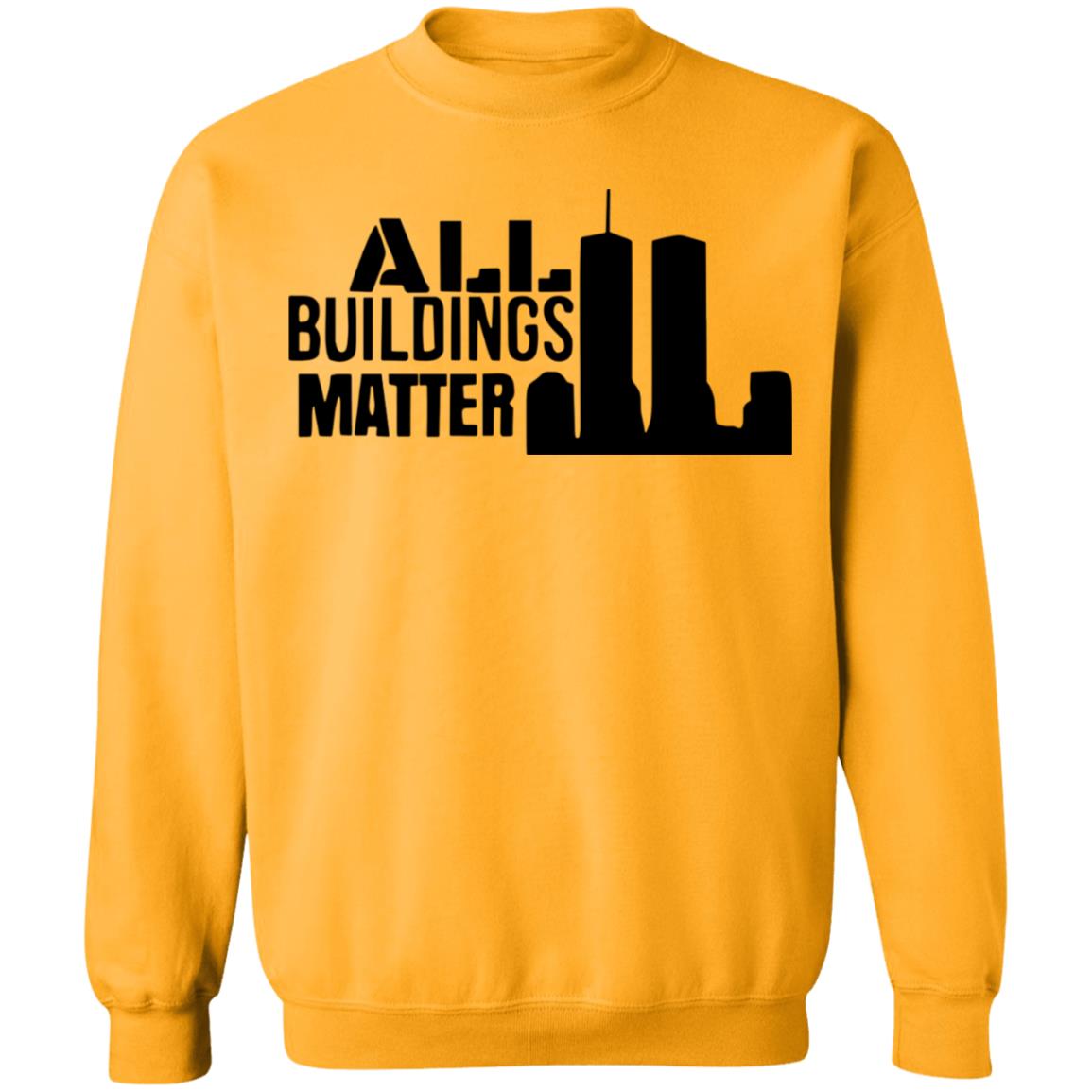 all buildings matter t shirt white hoodie sweatshirt - Teechipus