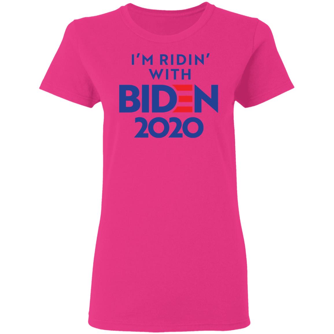 ridin with biden shirt white hoodie t shirt - Teechipus