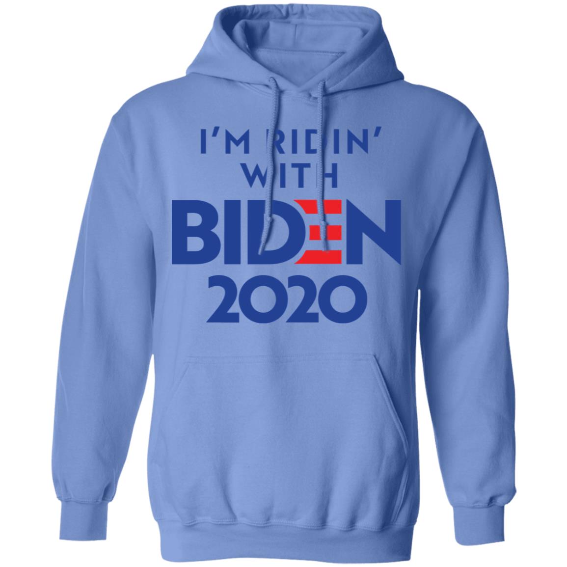 ridin with biden shirt white hoodie t shirt - Teechipus
