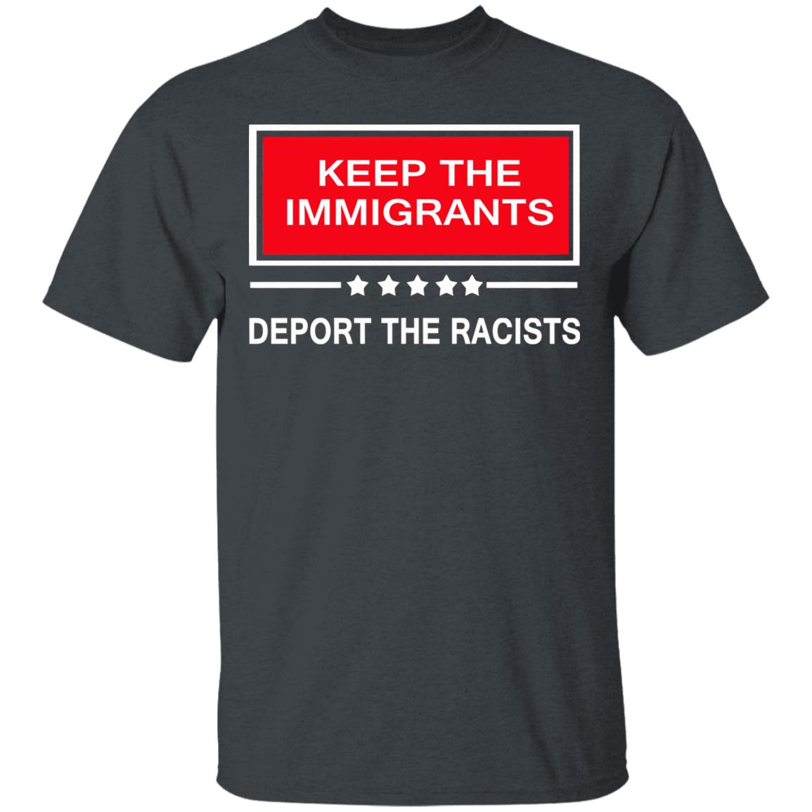 keep the immigrants shirt black hoodie t shirt - Teechipus