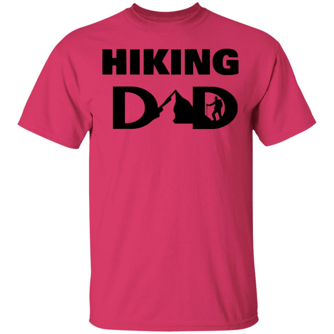 hiking dad t shirt fathers day t shirt white hoodie - Teechipus