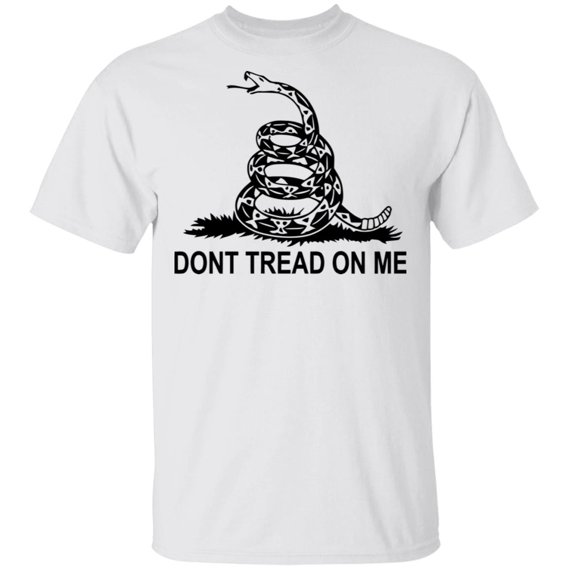 dont tread on me shirt white hoodie t shirt - Teechipus