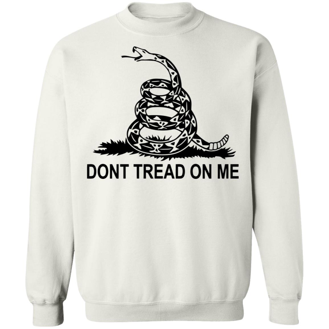 dont tread on me shirt white hoodie t shirt - Teechipus