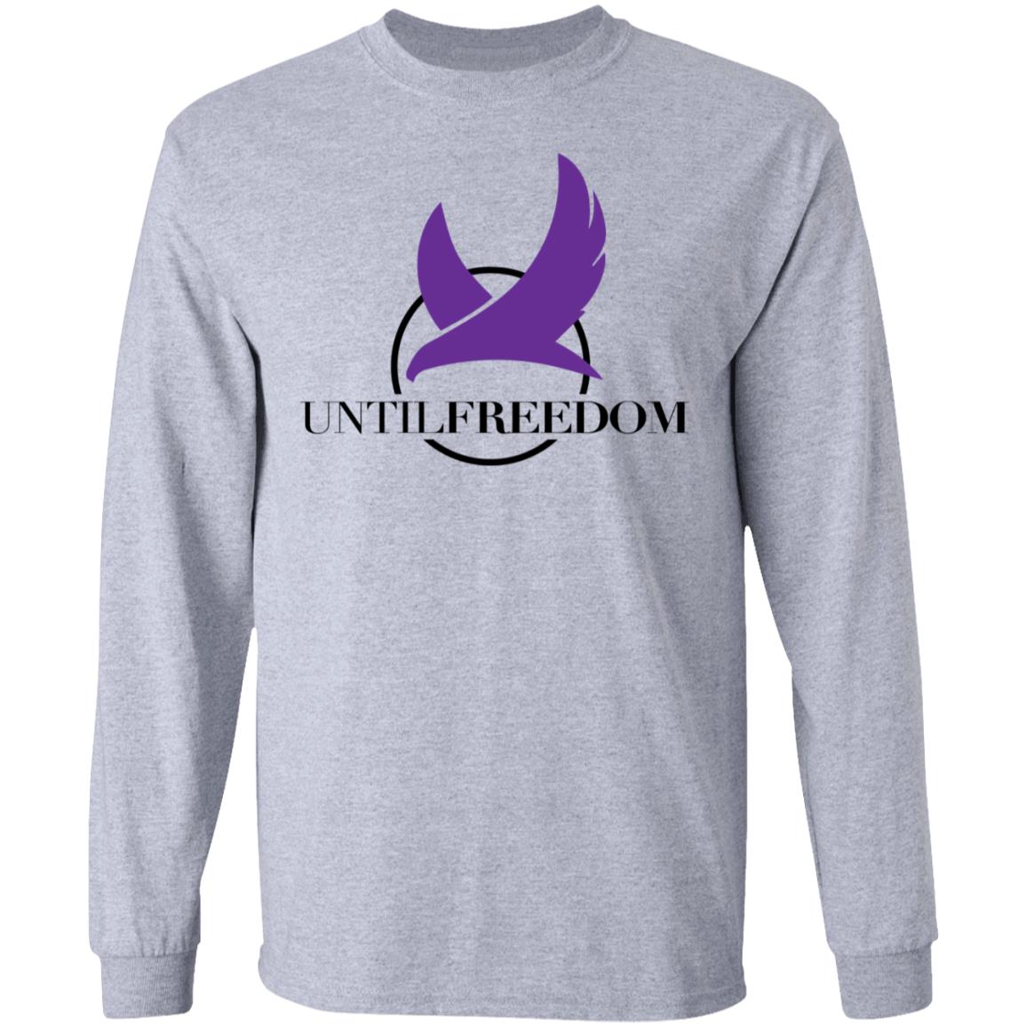 until freedom shirt white hoodie t shirt - Teechipus