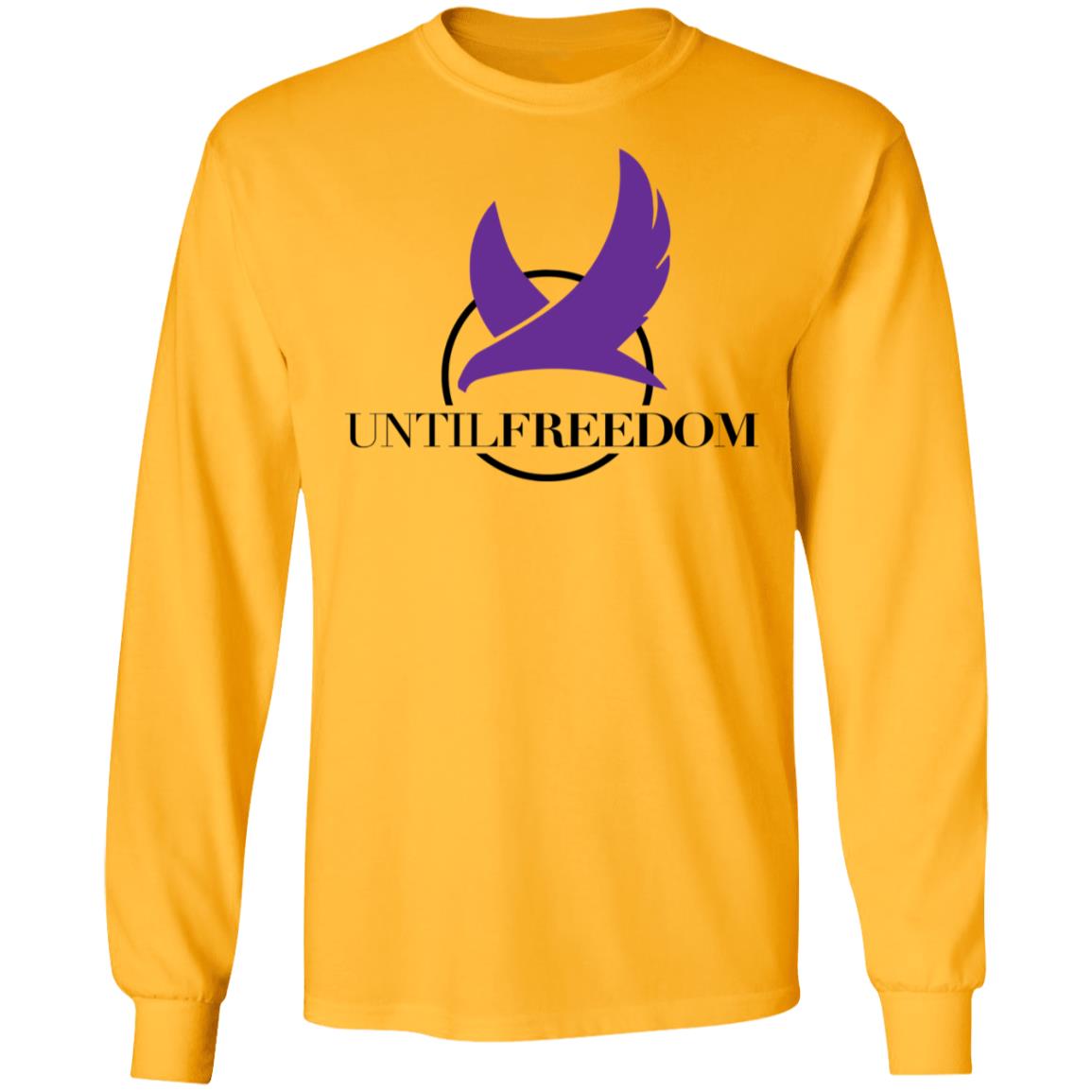 until freedom shirt white hoodie t shirt - Teechipus