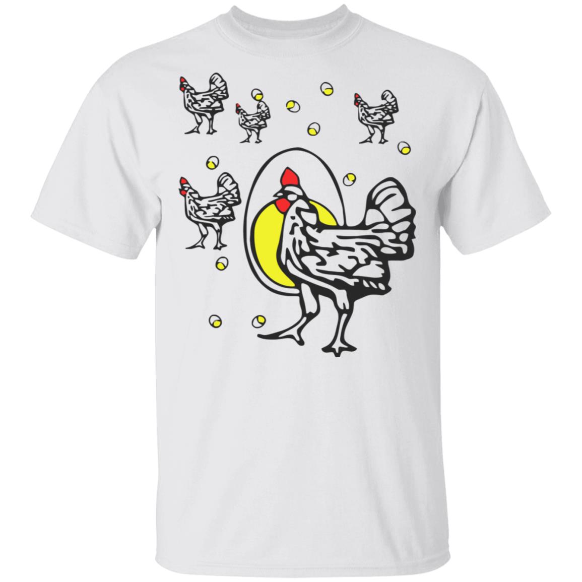 roseanne chicken shirt white hoodie t shirt - Teechipus