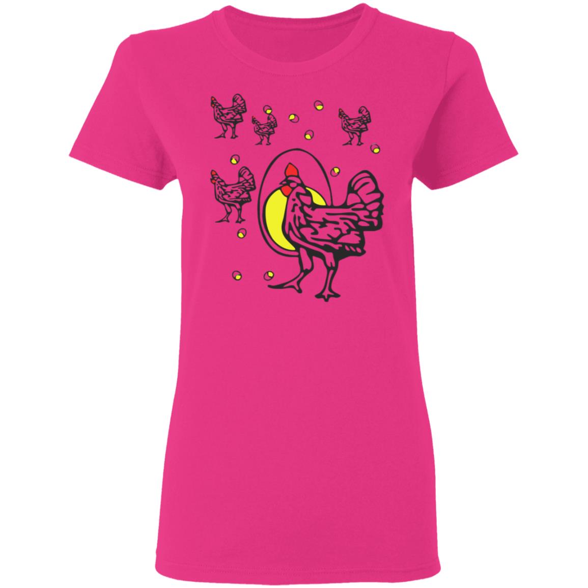 roseanne chicken shirt white hoodie t shirt - Teechipus