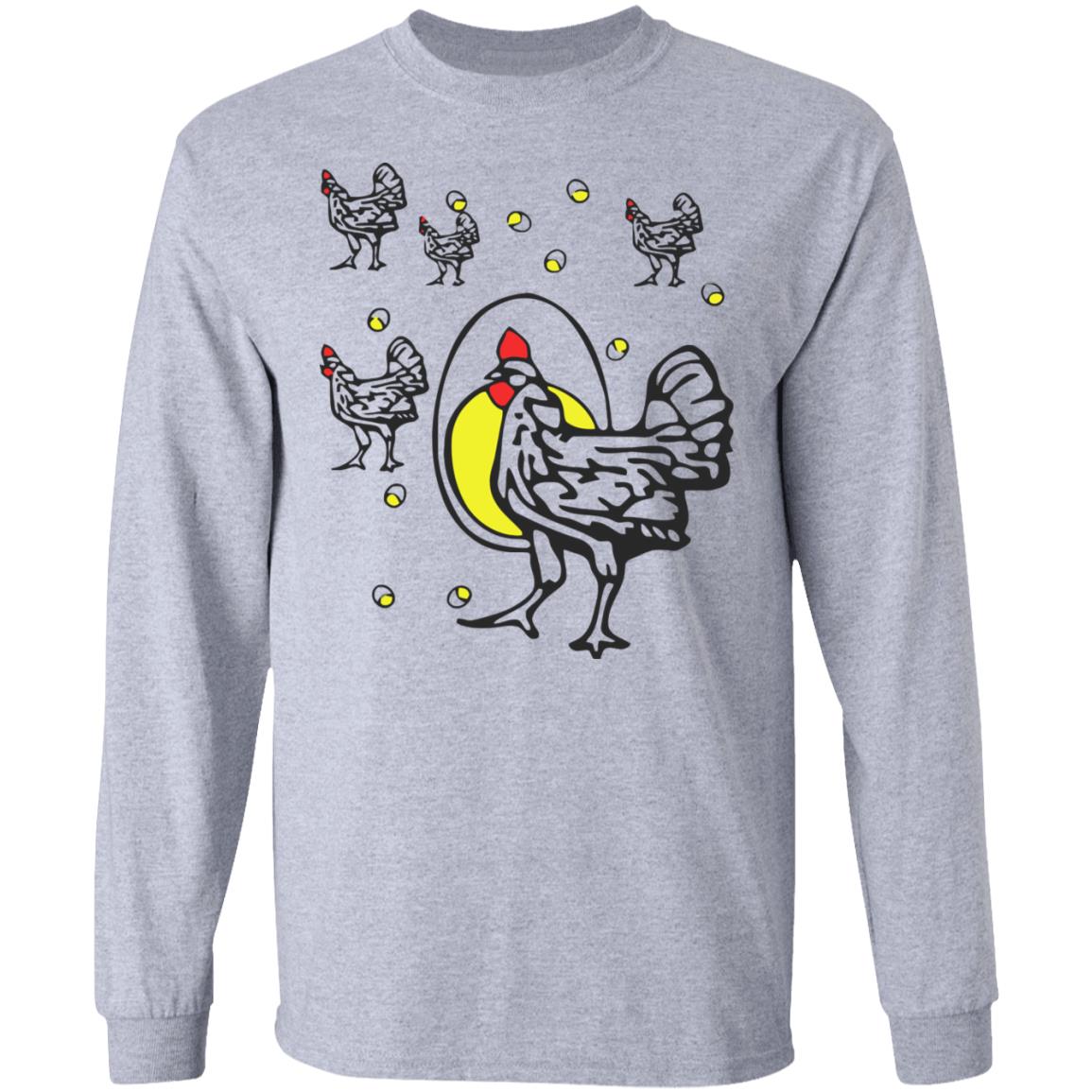 roseanne chicken shirt white hoodie t shirt - Teechipus