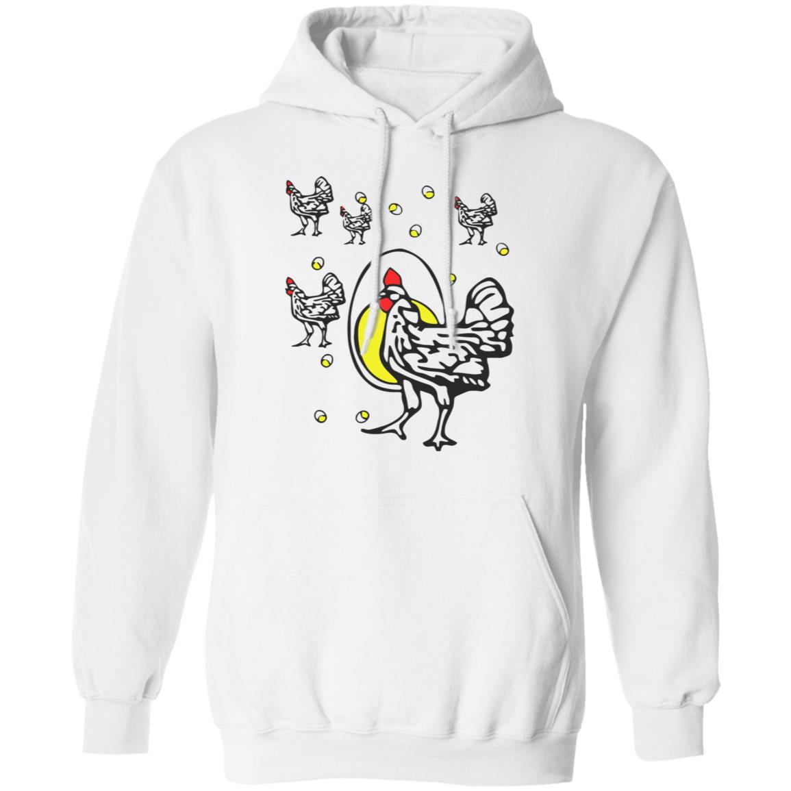 roseanne chicken shirt white hoodie t shirt - Teechipus