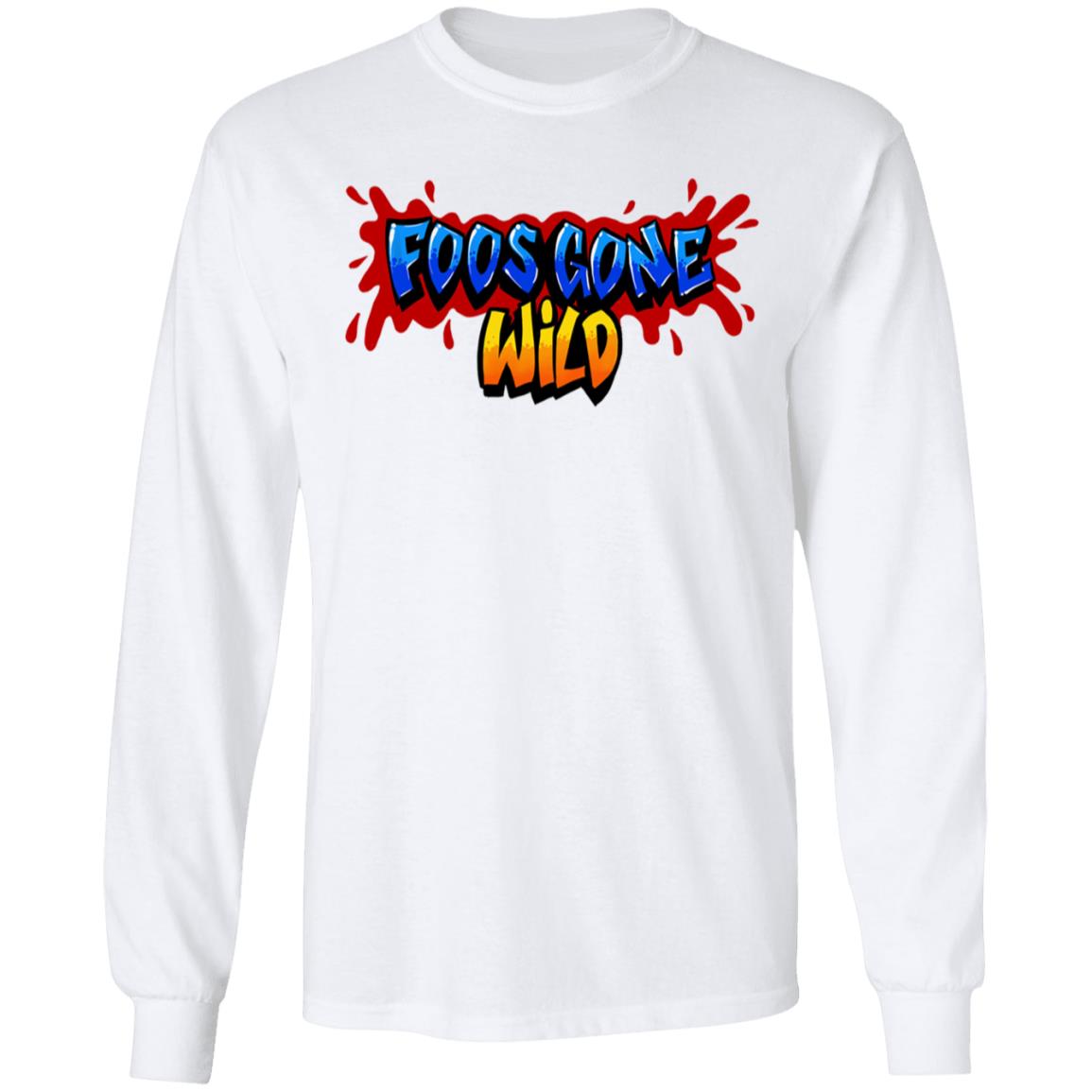 foos gone wild merch shirt white hoodie t shirt - Teechipus