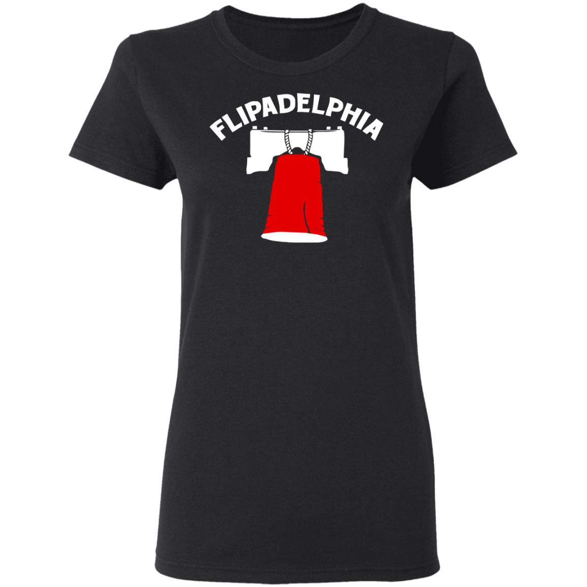 flipadelphia shirt black hoodie t shirt - Teechipus