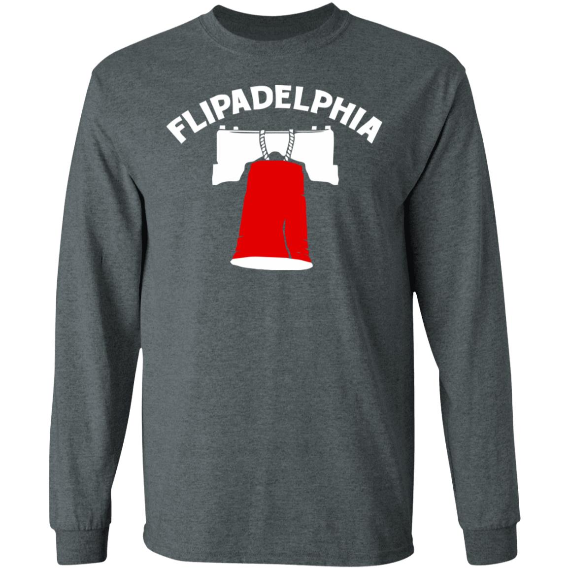 flipadelphia shirt black hoodie t shirt - Teechipus