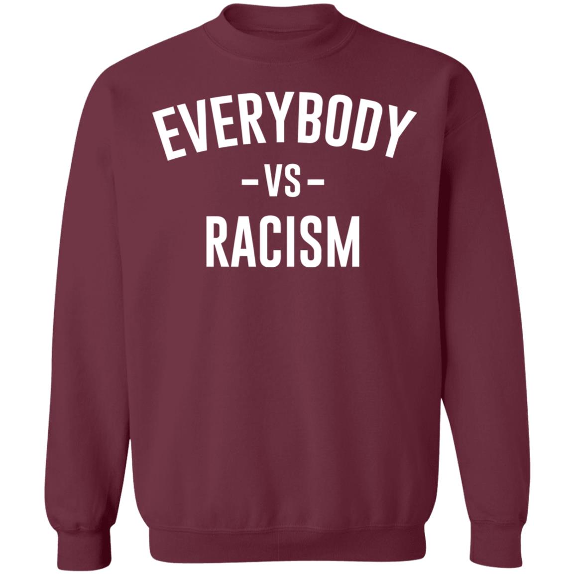 everybody vs racism shirt black hoodie t shirt - Teechipus