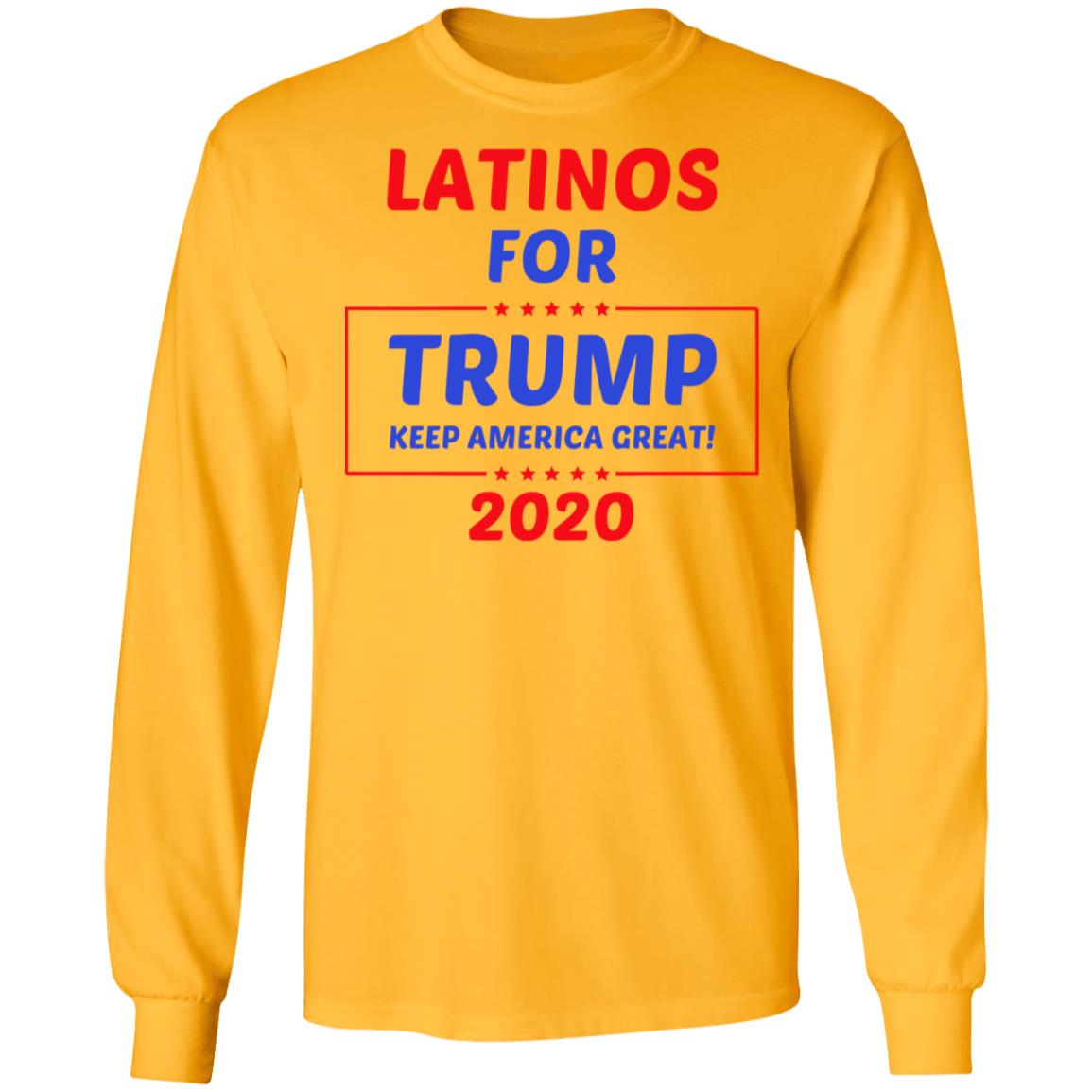 latinos for trump shirt white hoodie t shirt - Teechipus