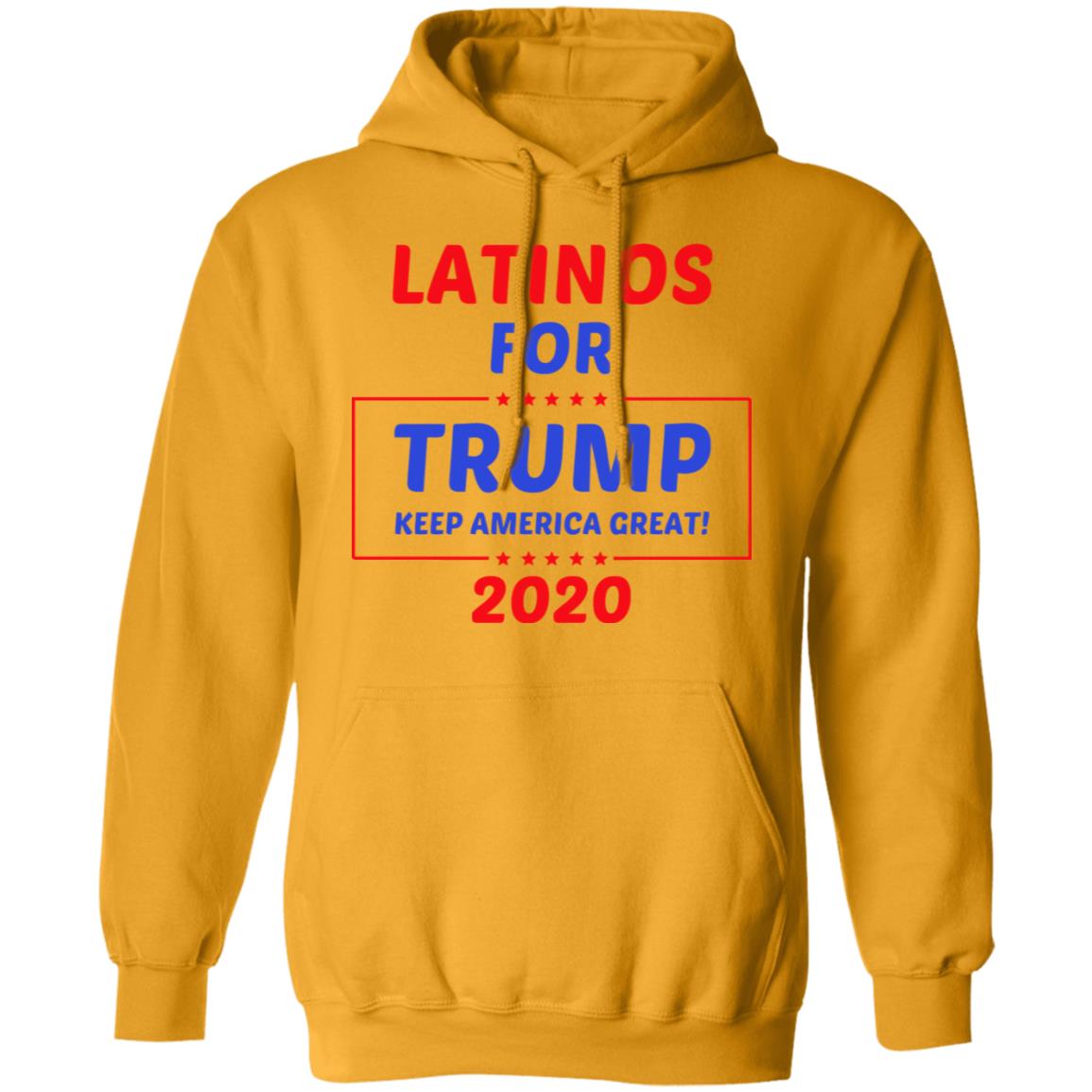 latinos for trump shirt white hoodie t shirt - Teechipus