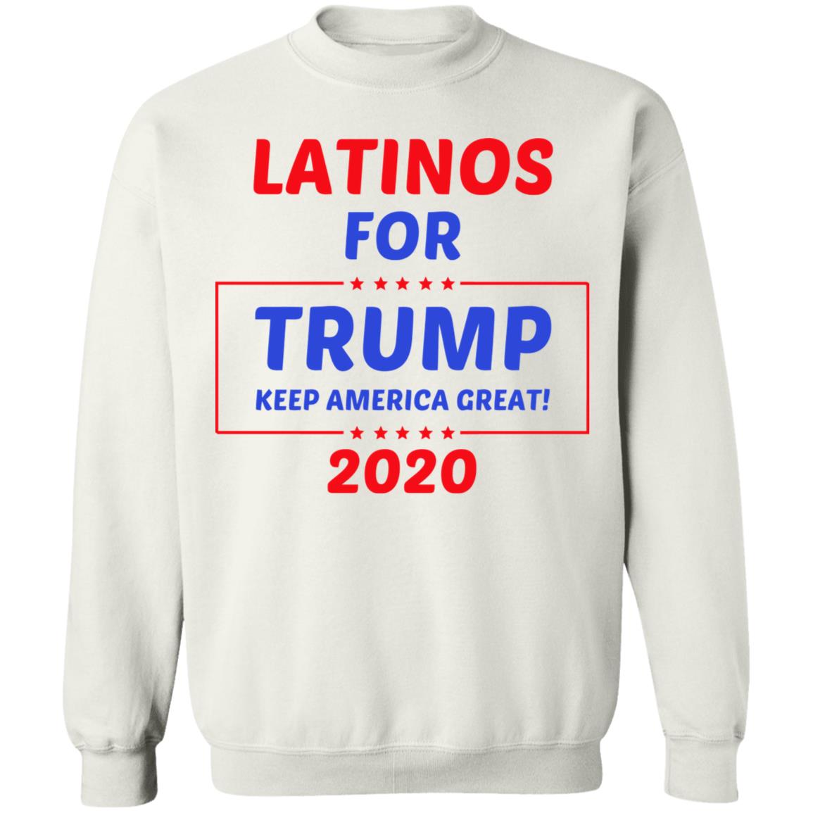 latinos for trump shirt white hoodie t shirt - Teechipus