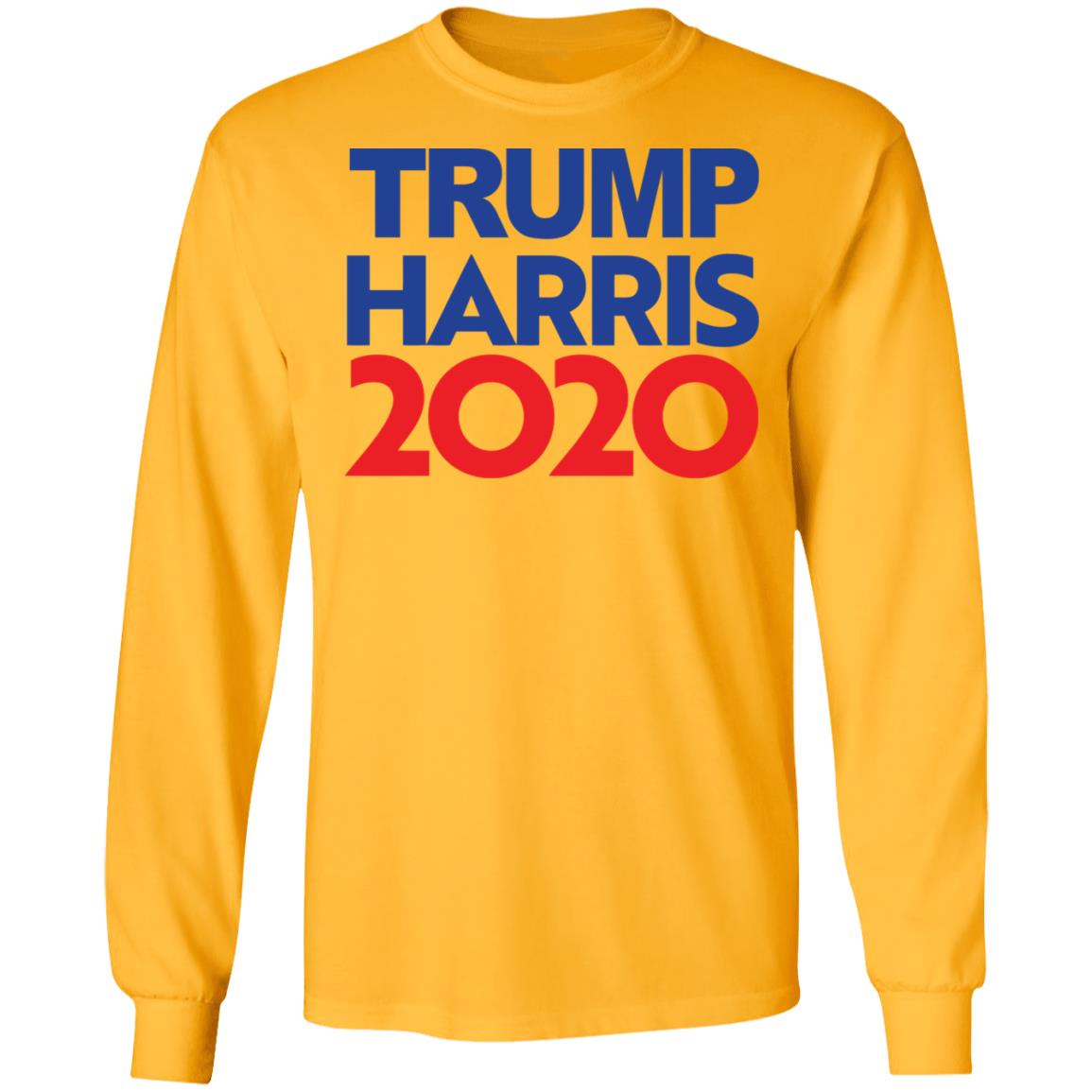 trump harris shirt white hoodie t shirt - Teechipus