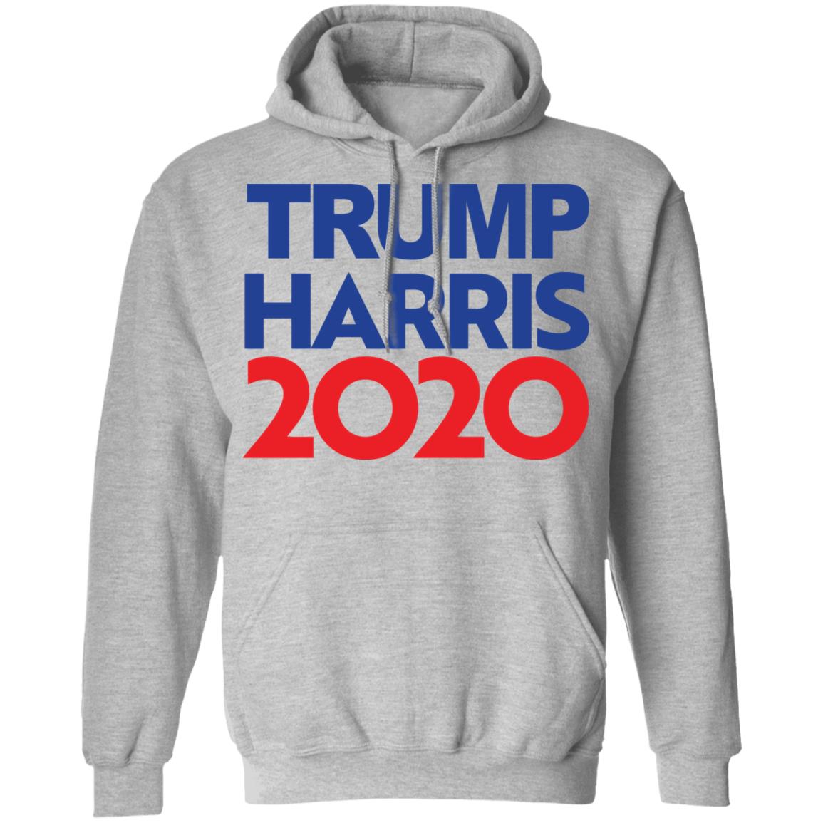 trump harris shirt white hoodie t shirt - Teechipus