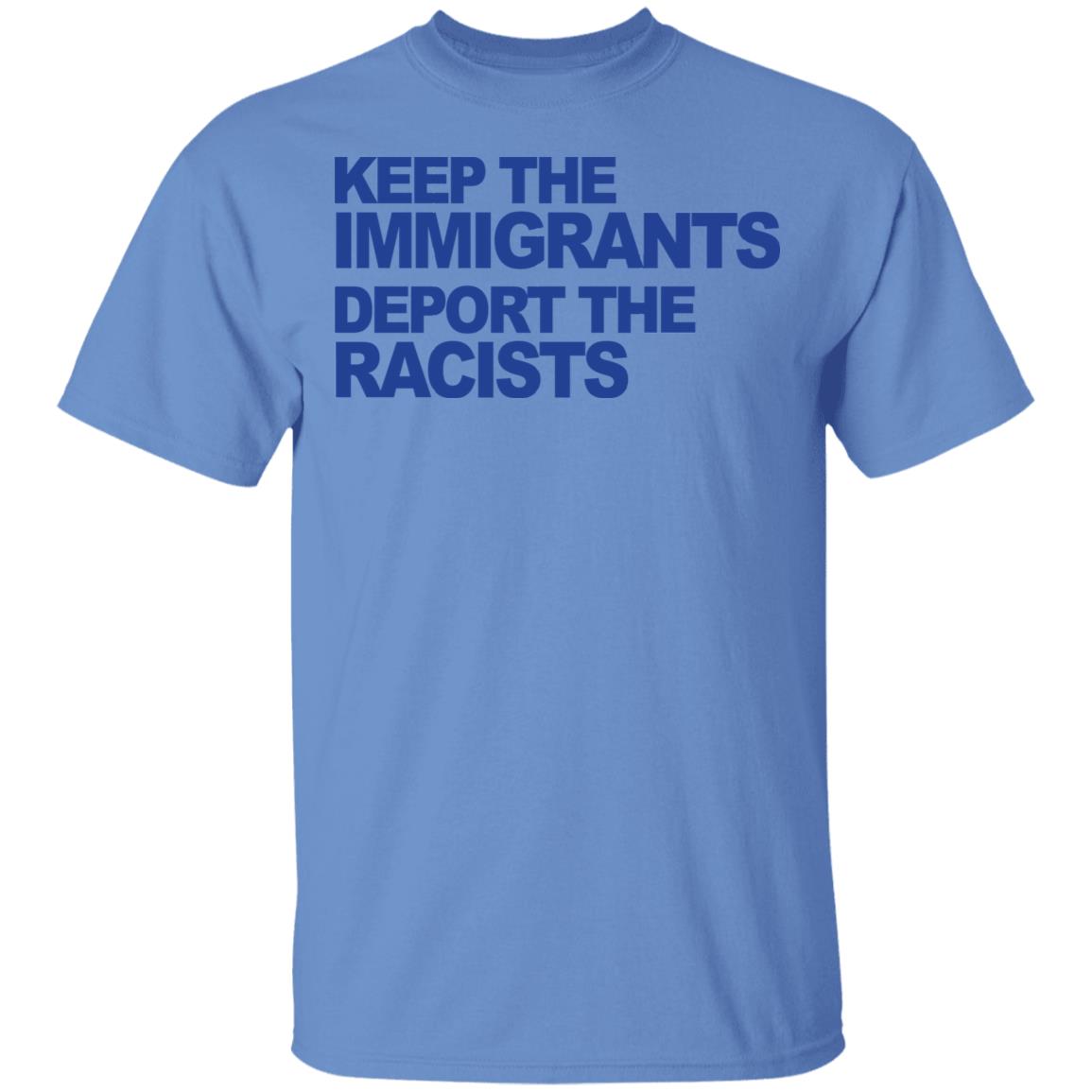 keep the immigrants shirt white hoodie t shirt - Teechipus