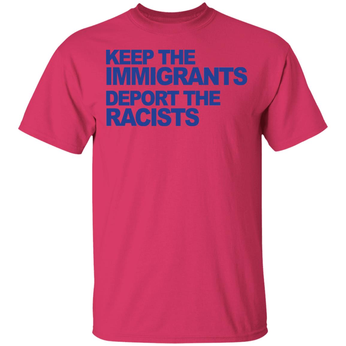 keep the immigrants shirt white hoodie t shirt - Teechipus