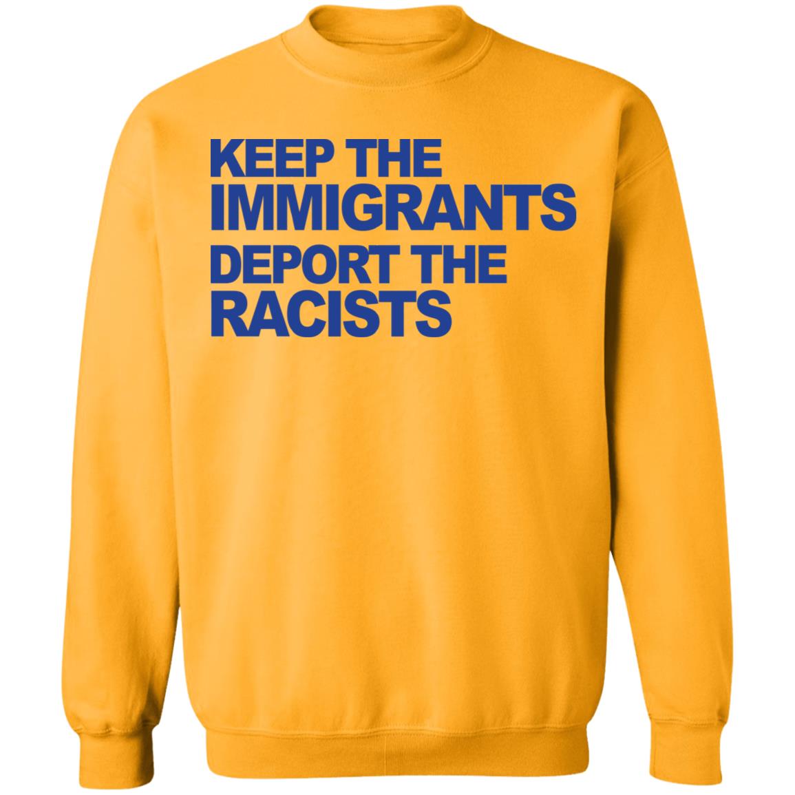 keep the immigrants shirt white hoodie t shirt - Teechipus
