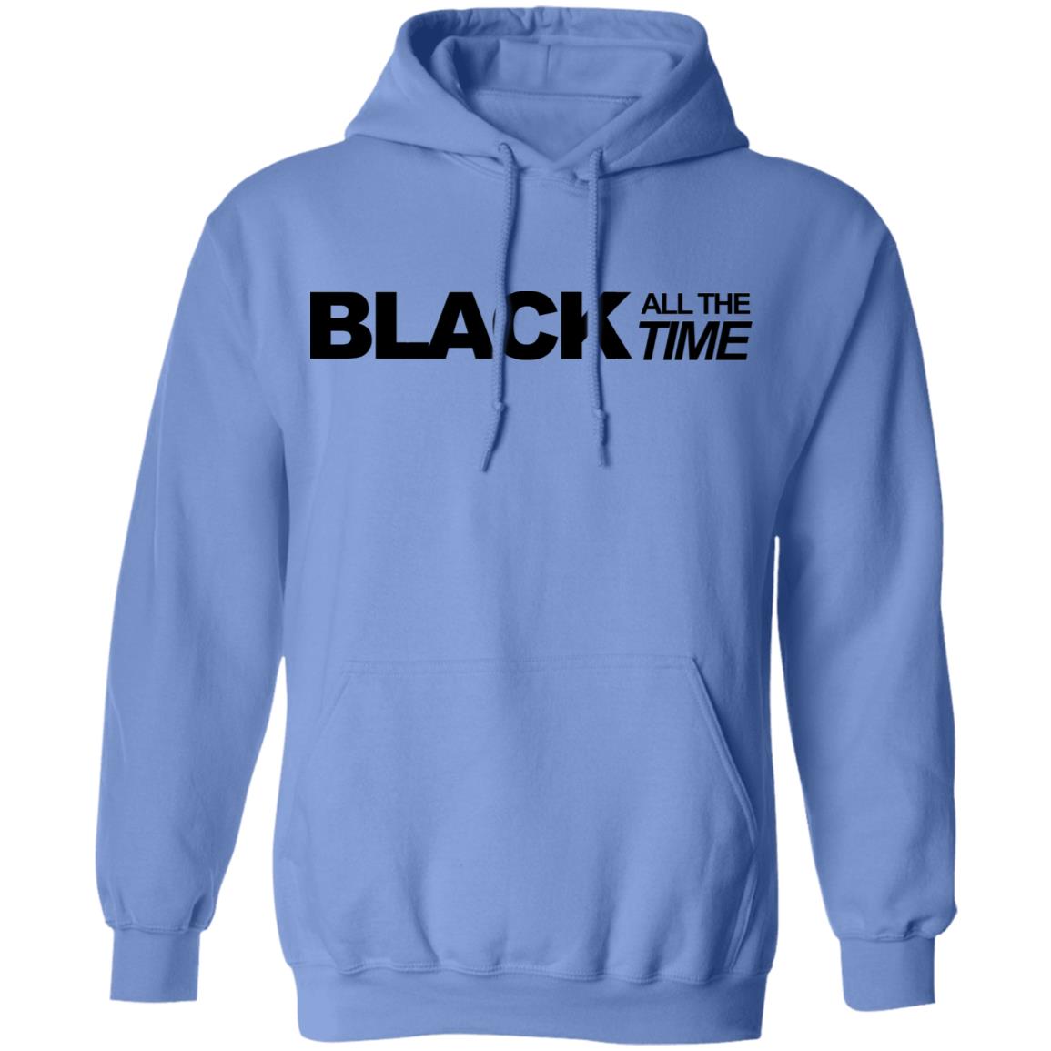black all the time shirt white hoodie t shirt - Teechipus