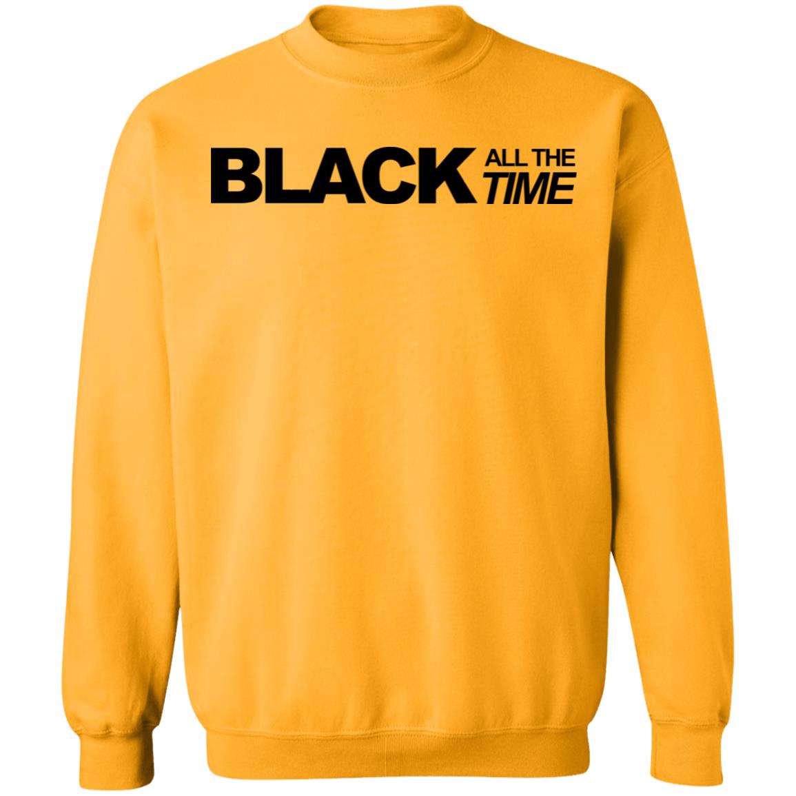 black all the time shirt white hoodie t shirt - Teechipus