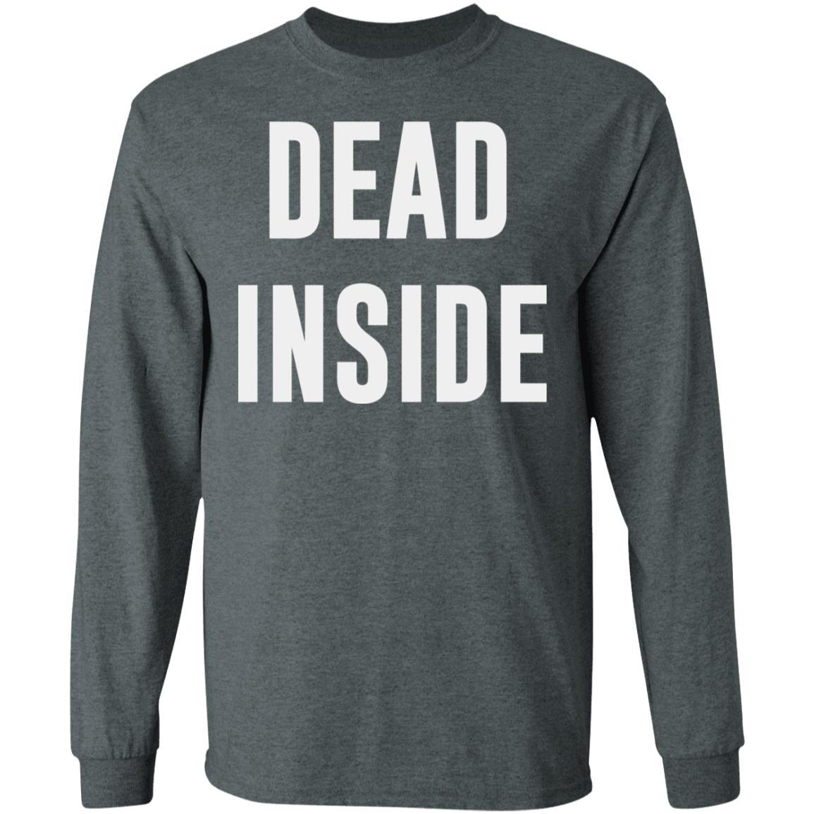 dead inside shirt black hoodie t shirt - Teechipus