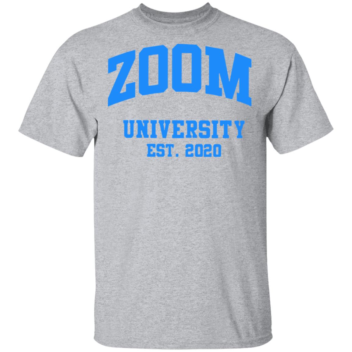 zoom university t shirt white hoodie - Teechipus