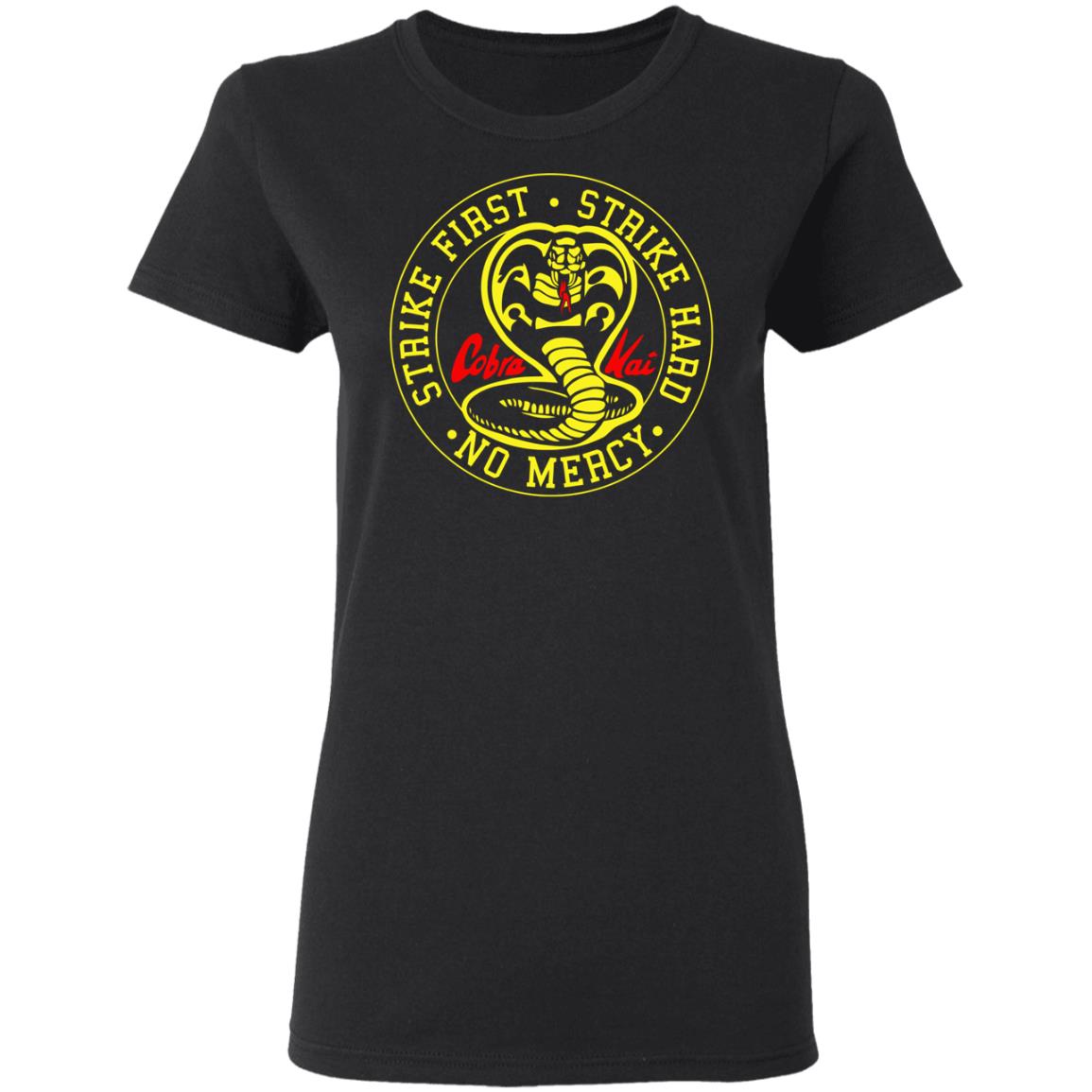 cobra kai shirt black hoodie t shirt - Teechipus