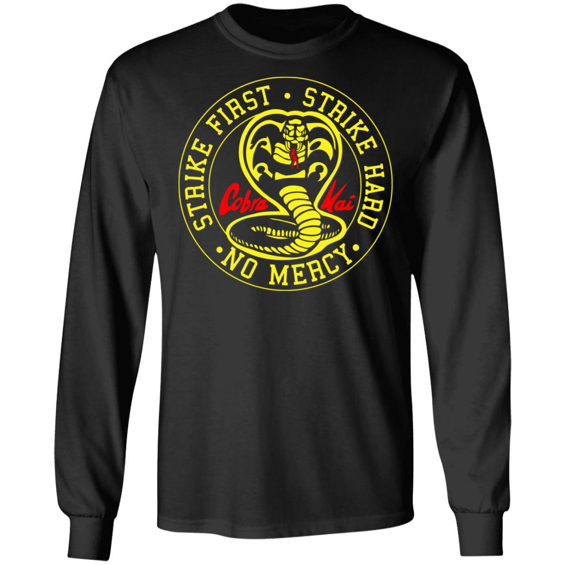 cobra kai shirt black hoodie t shirt - Teechipus