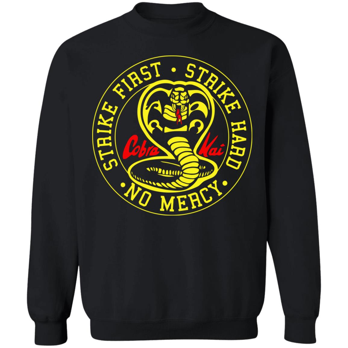 cobra kai shirt black hoodie t shirt - Teechipus