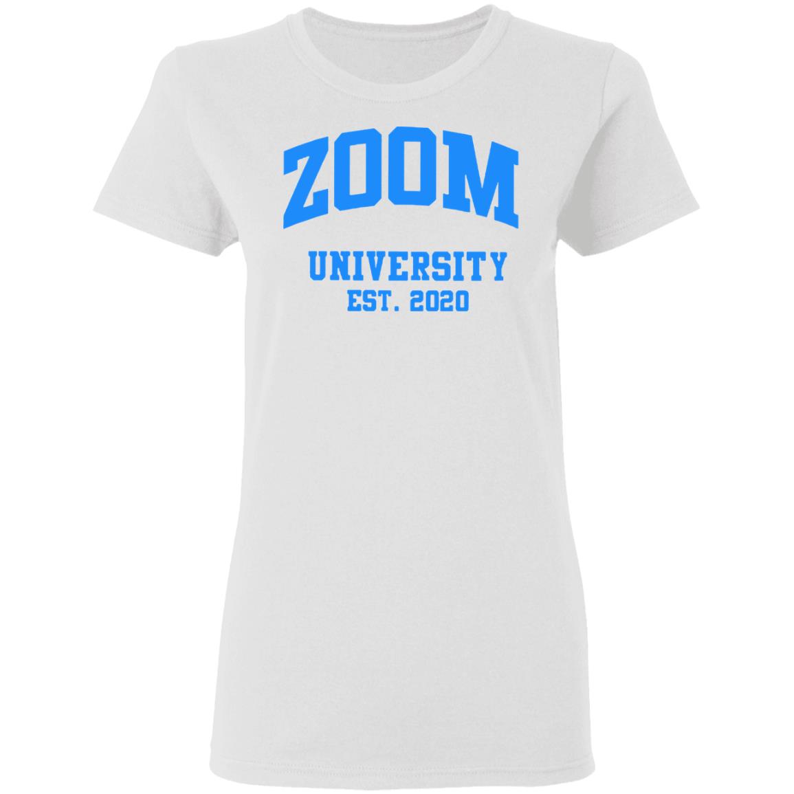 zoom university t shirt white hoodie - Teechipus