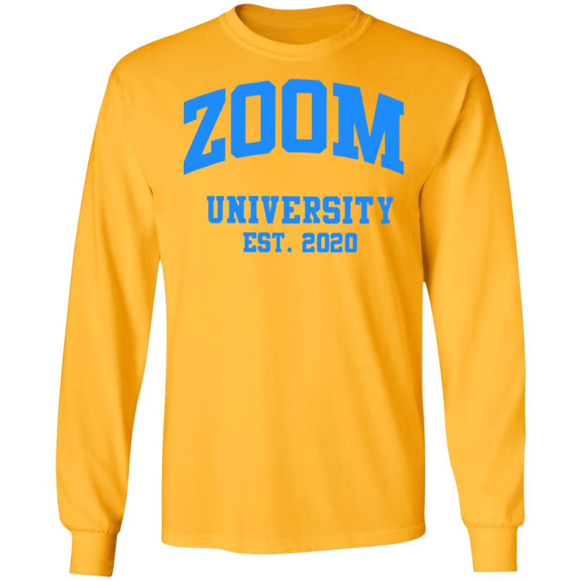 zoom university t shirt white hoodie - Teechipus