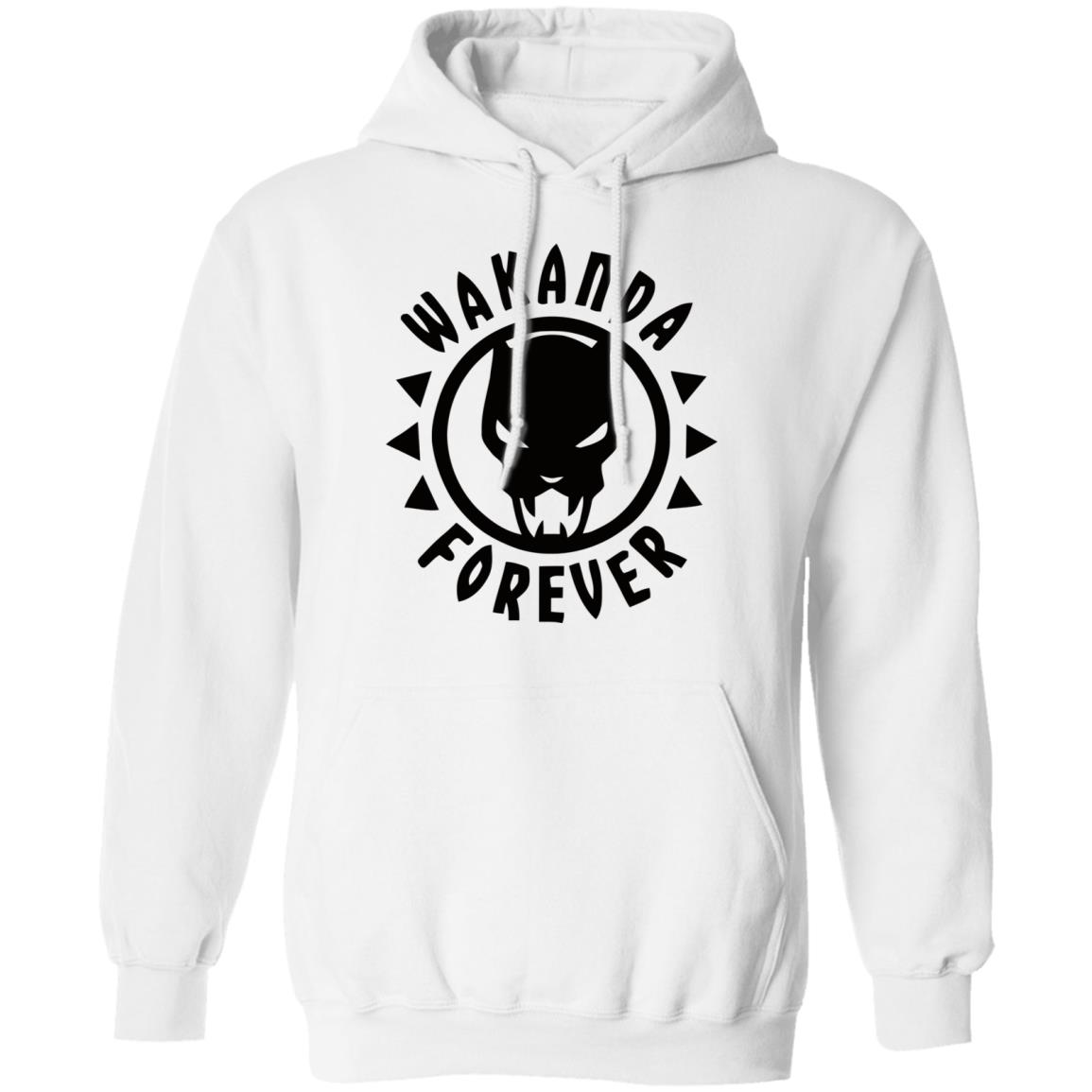 wakanda forever shirt white hoodie t shirt - Teechipus